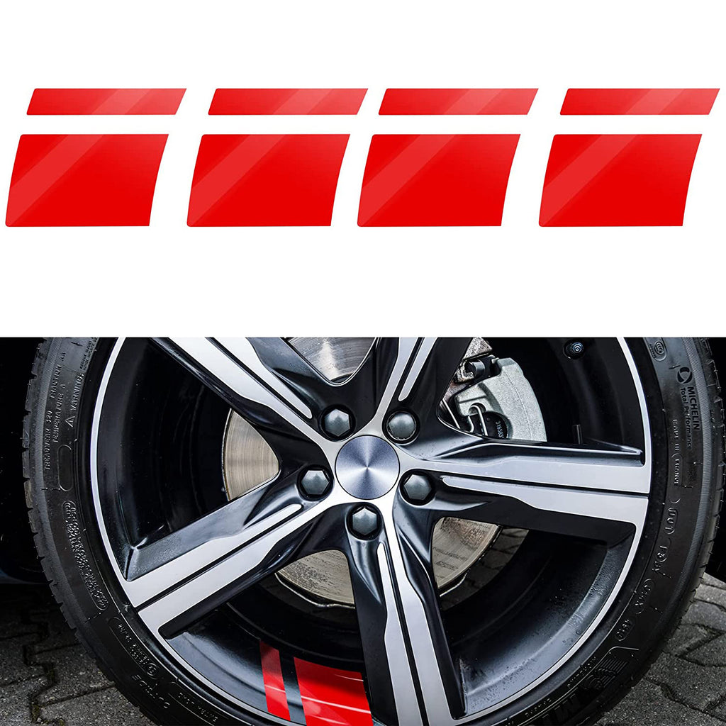 Steel Ring Modification Reflective Bumper Line Rearview Mirror Decorative Stickers ATS Car Design